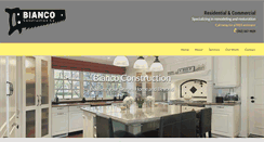 Desktop Screenshot of biancobuilding.com